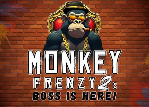Näyttökuva Lapland Casinon pelivalikoimasta, esittää Monkey Frenzy -kolikkopeliä